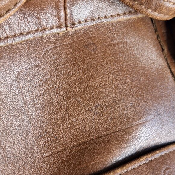 Coach Vintage 9165 Legacy Brown Leather Drawstring Bucket Bag Buckle Purse - Picture 5 of 16